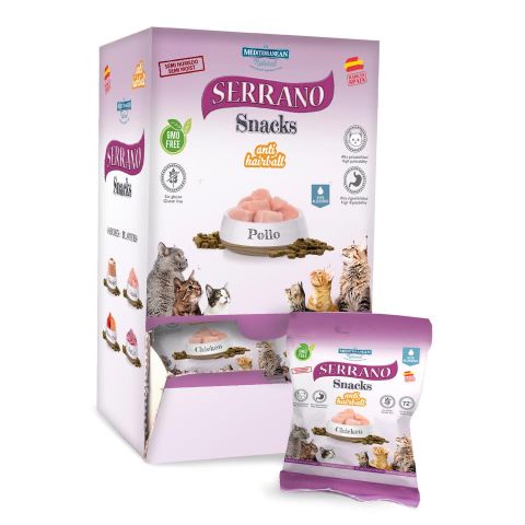 Set de Snacks Serrano de Pollo 12x50g