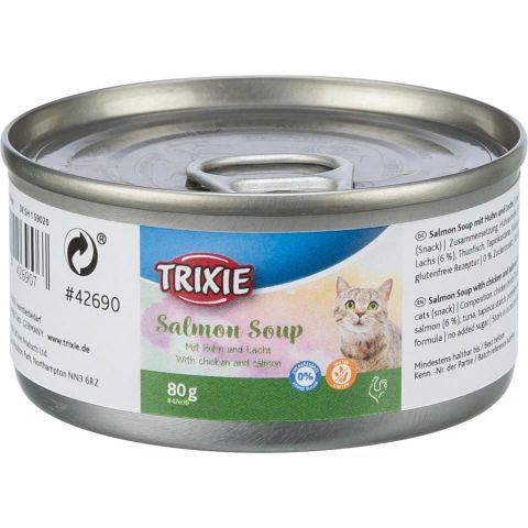 SOPA DE SALMON CON SALMON Y POLLO