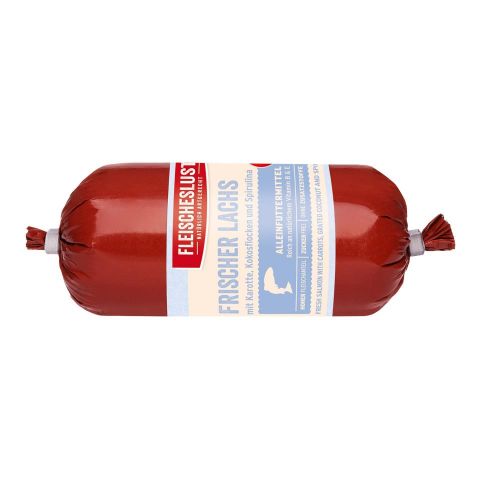 SALCHICHA PERRO SALMÓN CON TERNERA