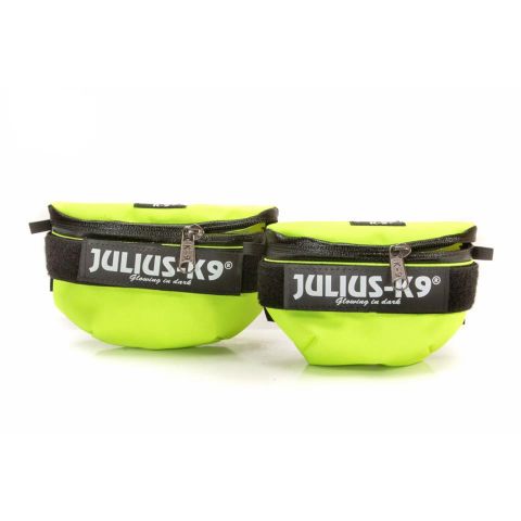 BOLSAS PARA ARNÉS-K9 IDC 2 UDS NEÓN