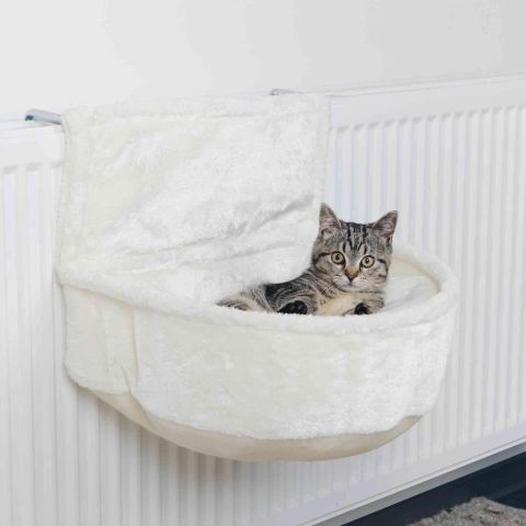 SACO SUAVE PARA RADIADOR GATO BLANCO
