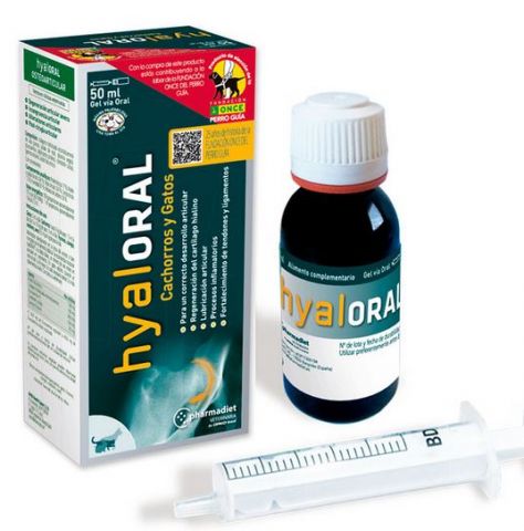 Hyaloral Cachorros y Gatos 50 ml